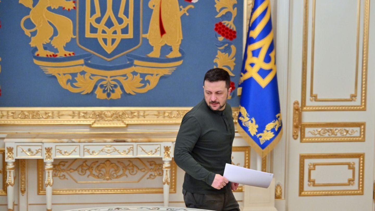 Der ukrainische Präsident Selenskyj