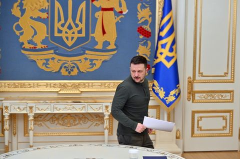 Der ukrainische Präsident Selenskyj