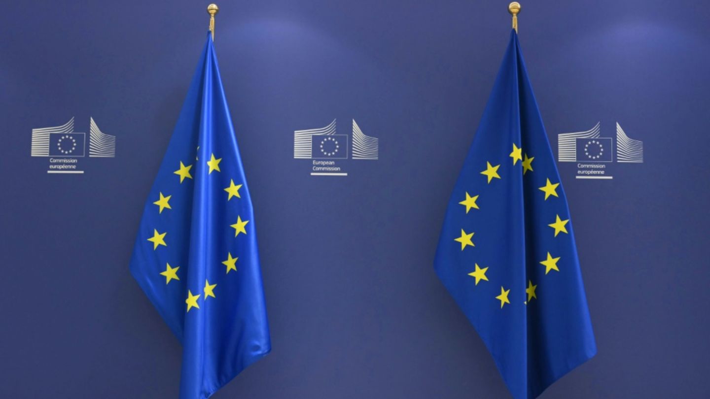 Fahnen der Europäischen Union