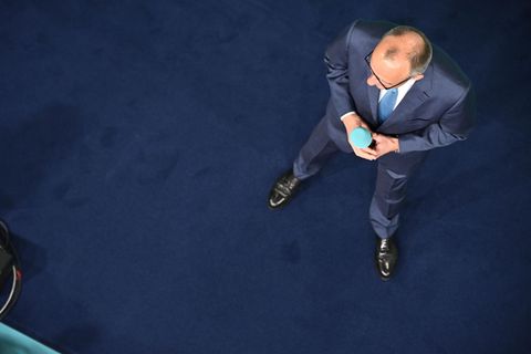 Friedrich Merz im Konrad-Adenauer-Haus