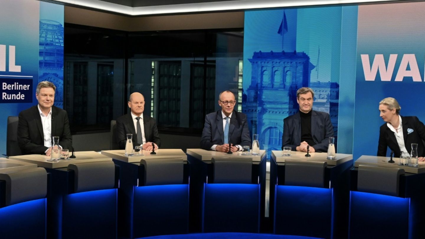 Kandidatenrunde am Sonntagabend
