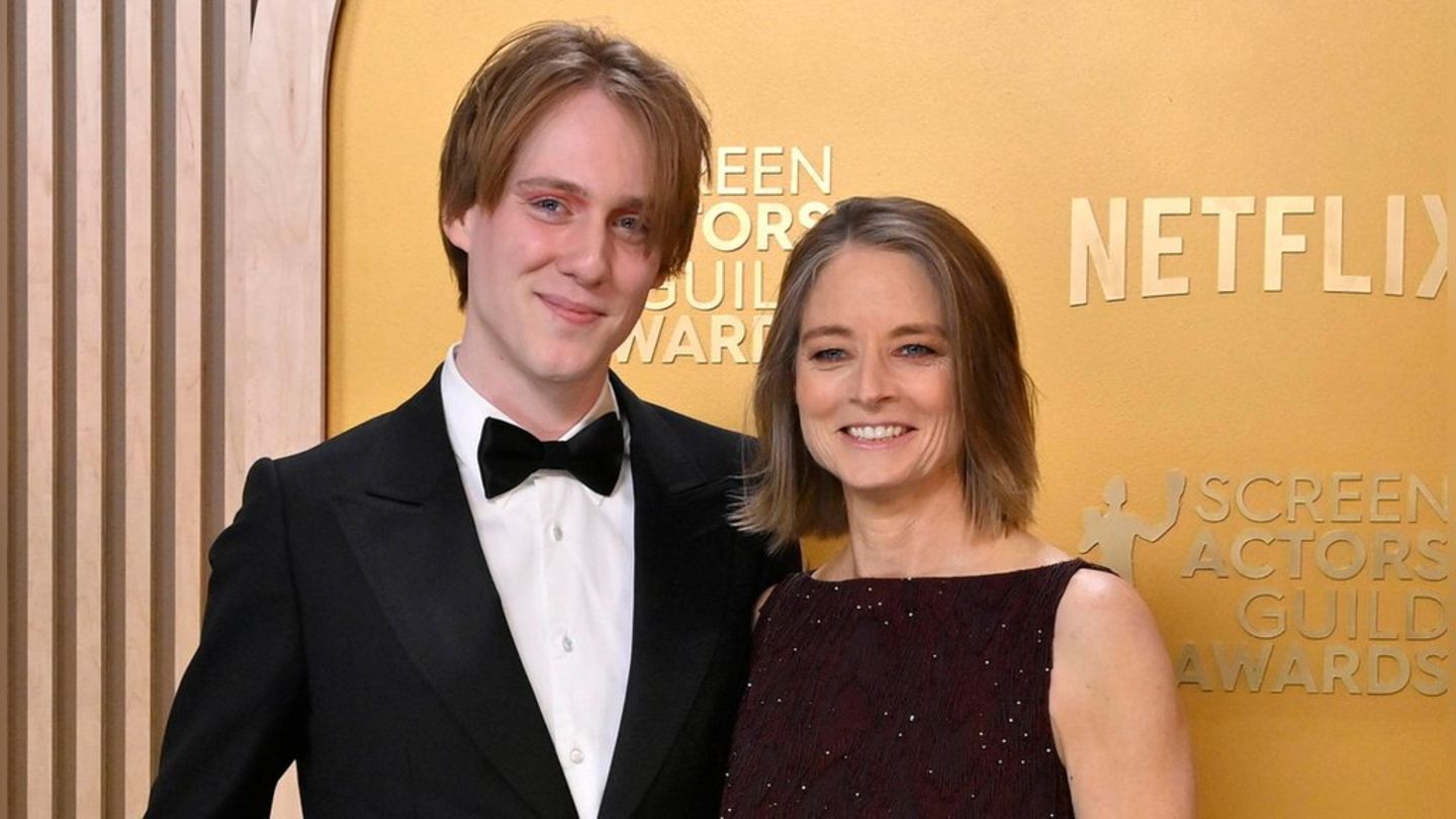 Jodie Foster: Mutter-Sohn-Auftritt bei den SAG Awards