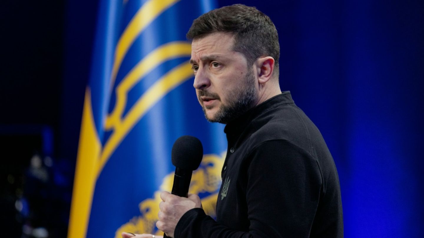 Der ukrainische Präsident Wolodymyr Selenskyj