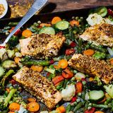 Rezept für Lachs vom Blech