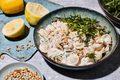 Rezept für Zitronen-Ricotta-Pasta
