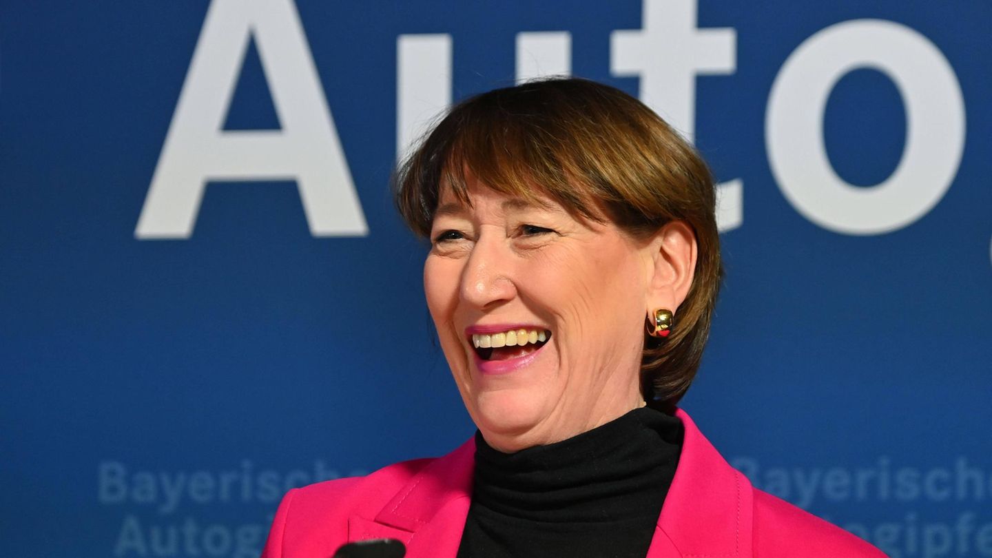 Hildegard Müller Politiker lacht