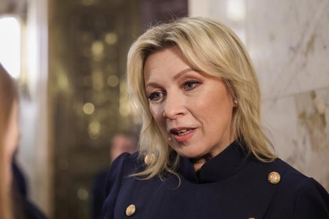 Böse Worte aus Moskau kamen von der Sprecherin des russischen Außenministeriums, Marija Sacharowa