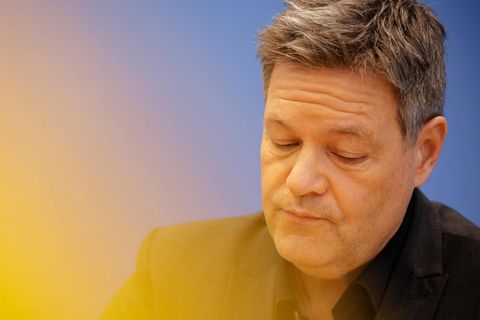 Grünen-Kanzlerkandidat Robert Habeck am Tag nach der Bundestagswahl: "Ich wollte mehr"