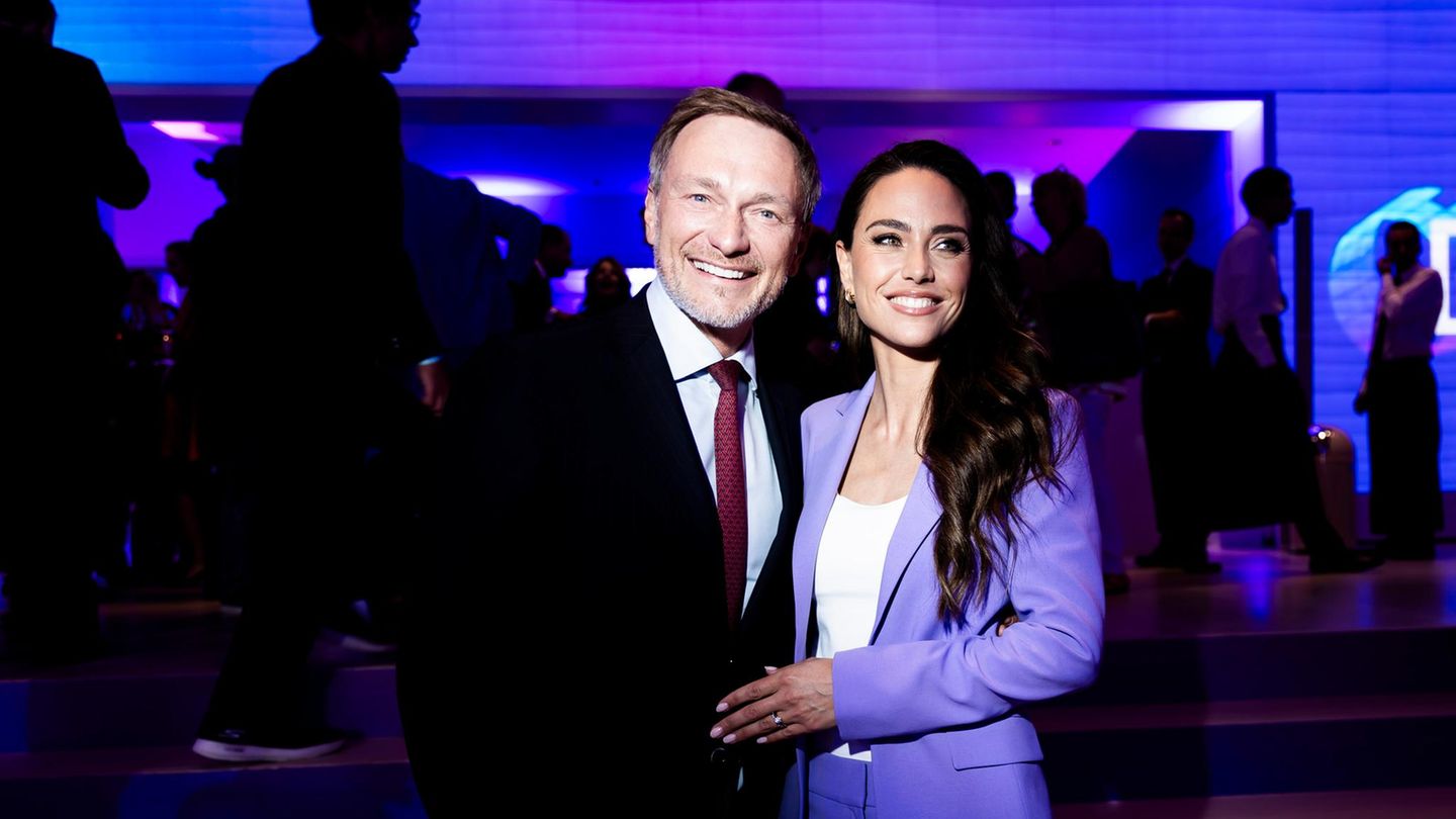Bald Eltern: Das Paar Christian Lindner und Franca Lehfeldt