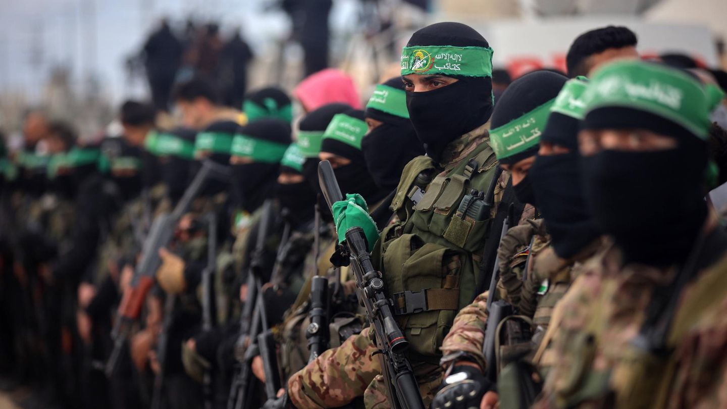 Hamas Kämpfer Hamas Kämpfer