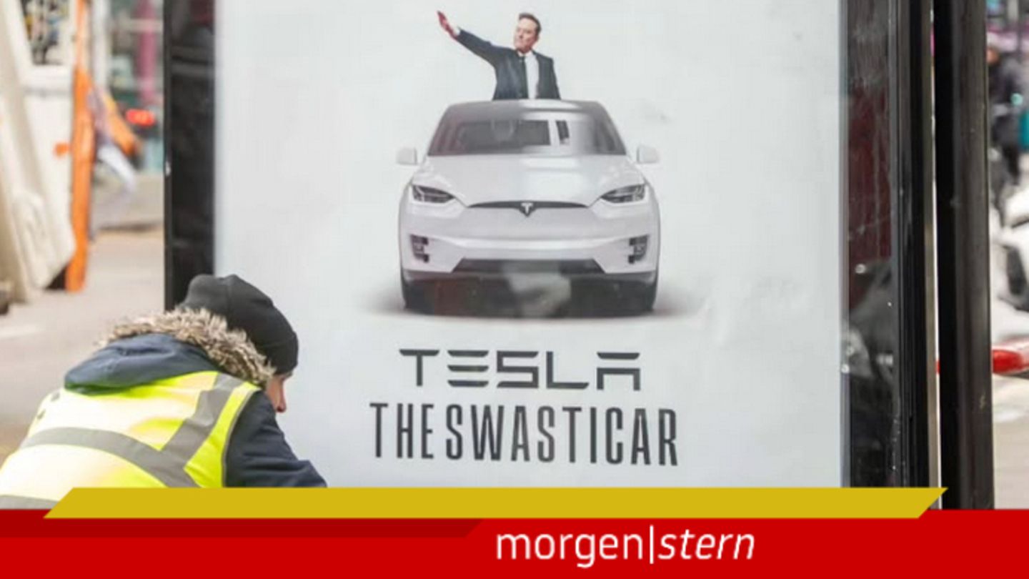 morgen|stern: Die Lage am Morgen: Anti-Musk-Gruppe verstört mit Werbung für "Hakenkreuz-Auto"