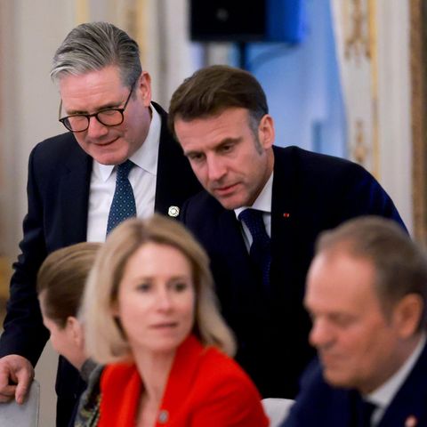 Europäische Staatschefs: Starmer und Macron