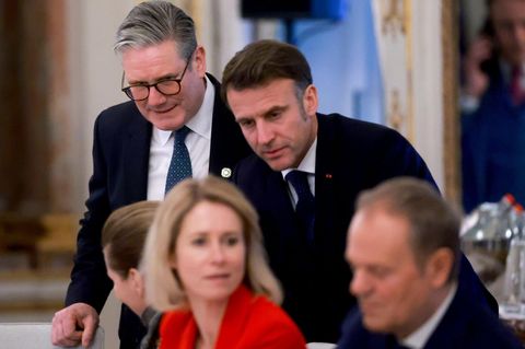Europäische Staatschefs: Starmer und Macron