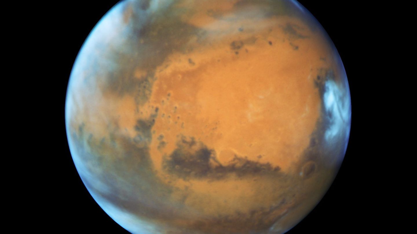 Planeten: Rostiger Planet: Woher der Mars seinen Rot-Ton hat