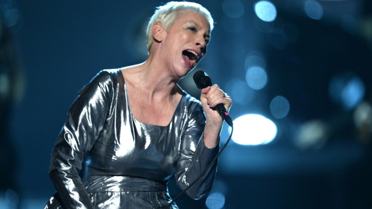 Auch die britische Sängerin Annie Lennox protestiert