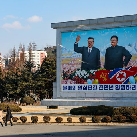 Nordkorea Führerbildnis