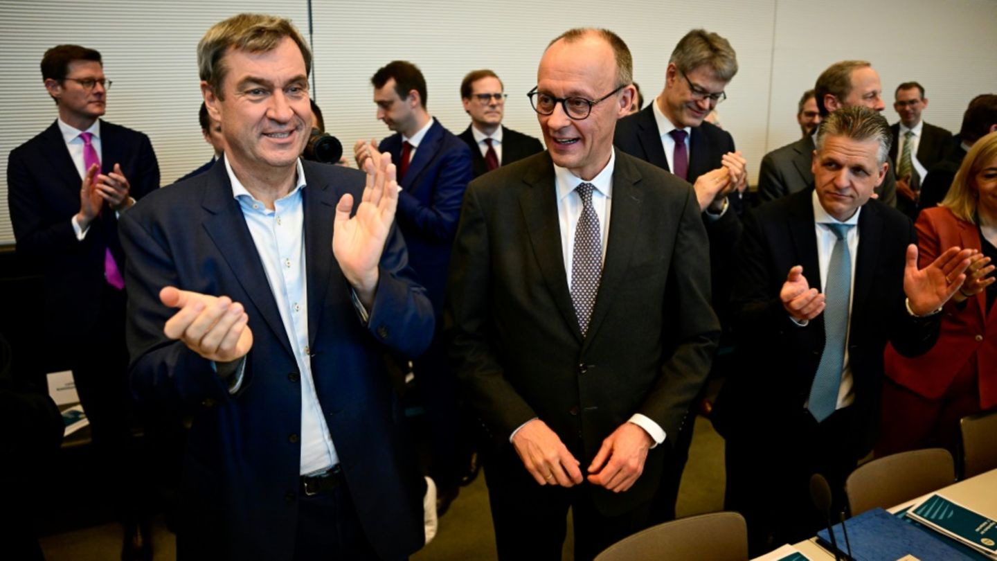 CSU-Chef Söder und Merz