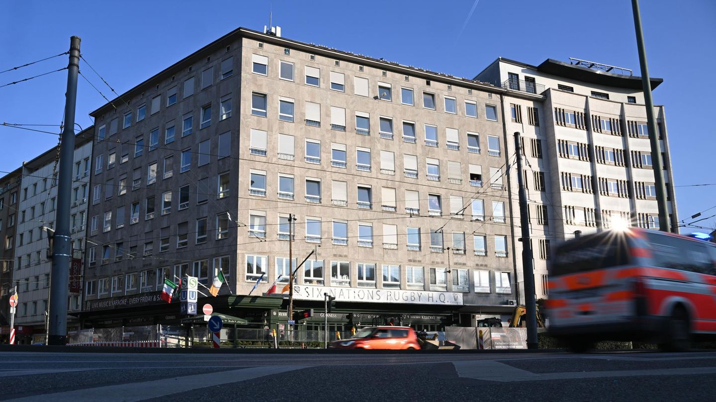 Das frühere Wohnhaus von Oskar Schindler in der Frontalansicht