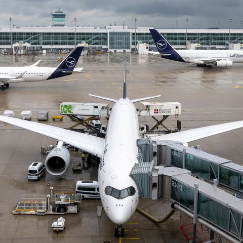 Die meisten Flieger in München können am Donnerstag und Freitag nicht abheben