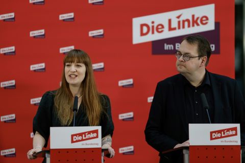 Heidi Reichinnek und Sören Pellmann