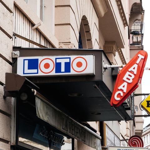 Lotto-Laden in Frankreich