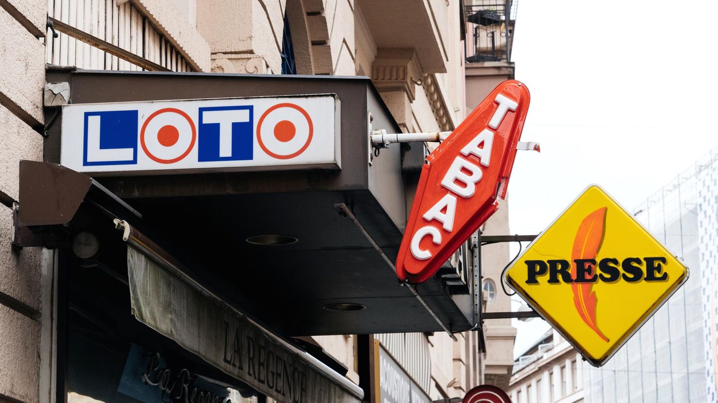 Lotto-Laden in Frankreich