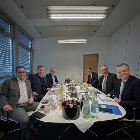 Foto: Die Spitzen von CDU und CSU