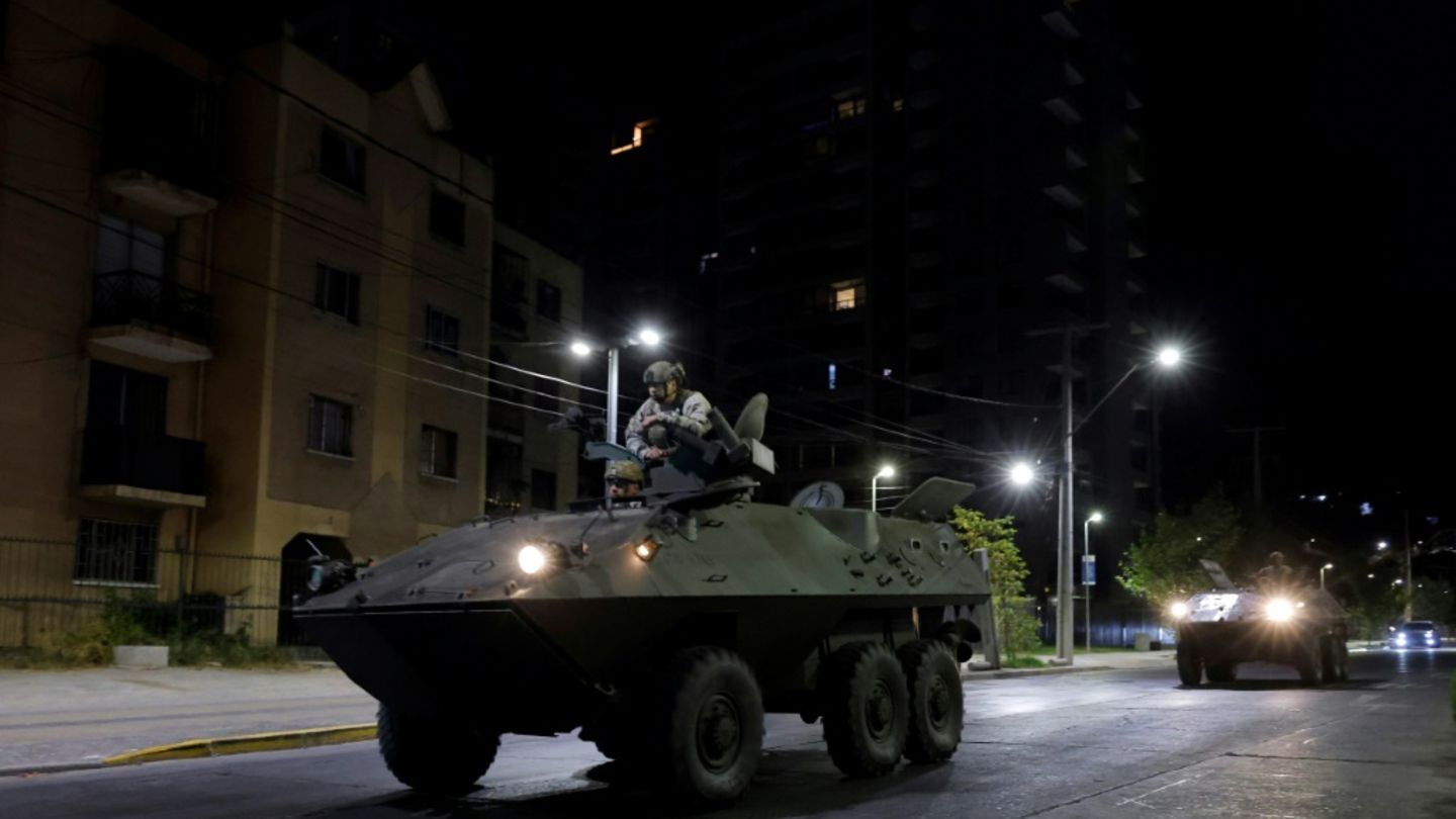 Armee überwacht Ausgangssperre in Chile