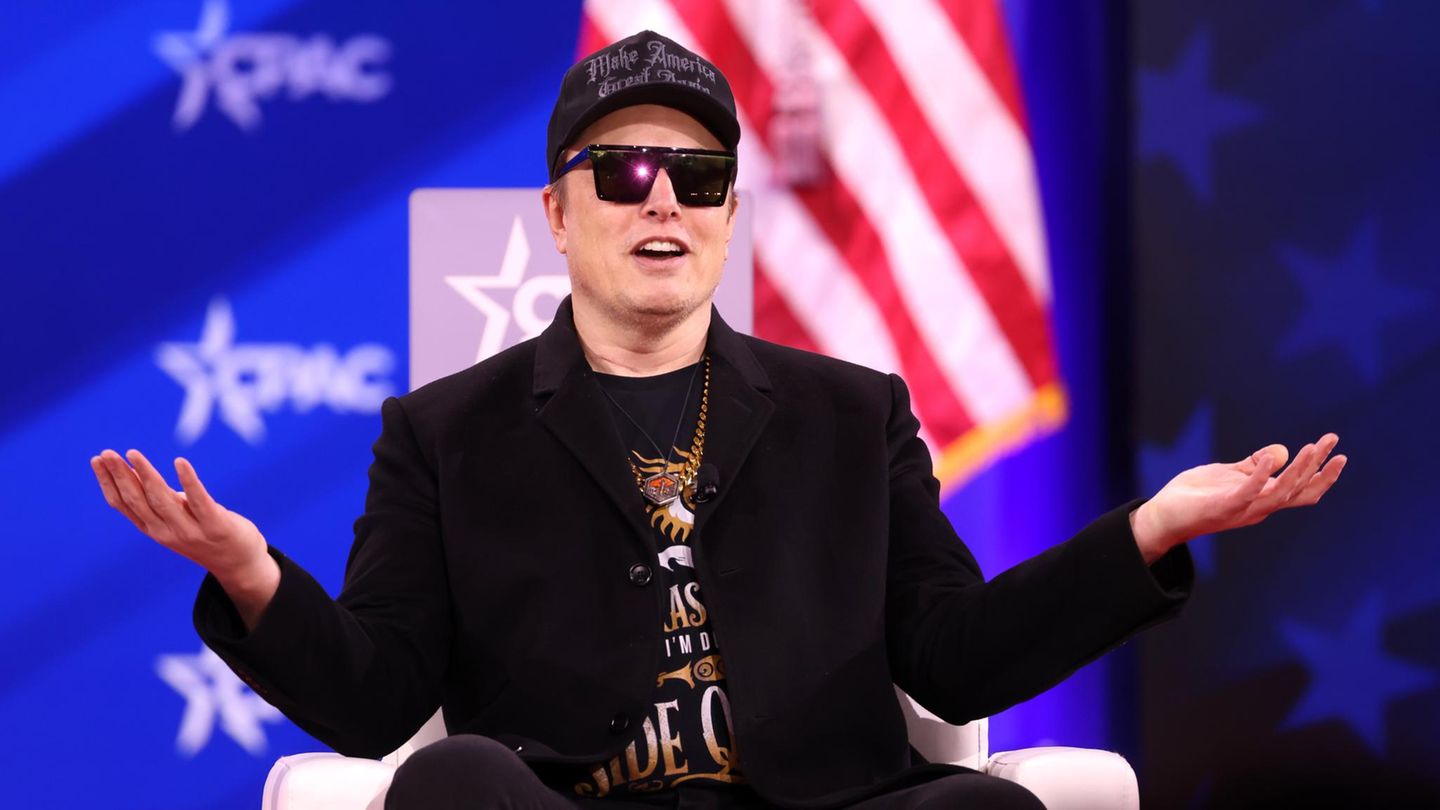 Elon Musk auf der Conservative Political Action Conference