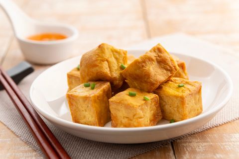 Tofu aus der Heißluftfritteuse