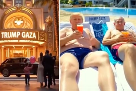 Verstörendes KI-Video zu Trumps Gaza-Plan