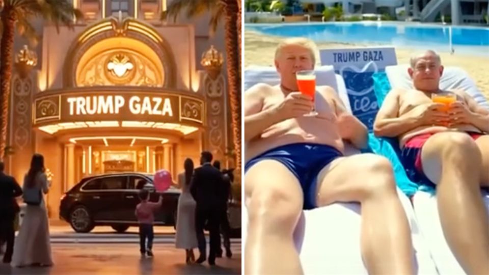 Verstörendes "Trump Gaza"-Video: "Wirkt wie Satire, könnte aber Realität werden" Verstörendes KI-Video zu Trumps Gaza-Plan