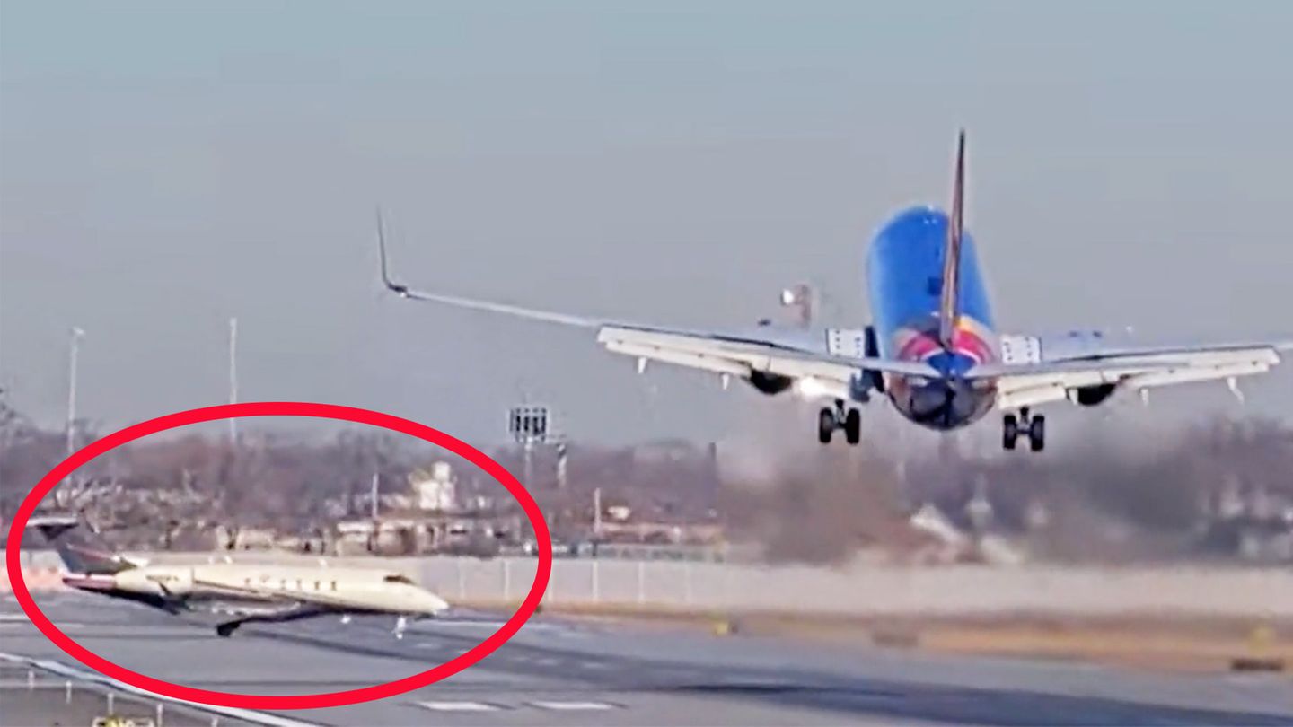 USA: Boeing-Pilot verhindert geistesgegenwärtig Crash mit Jet (Video ...