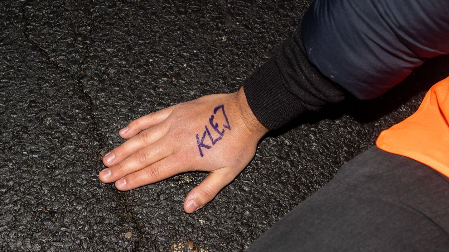 Letzte Generation Protest