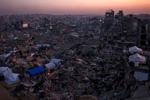 Zerstörung im nördlichen Gazastreifen