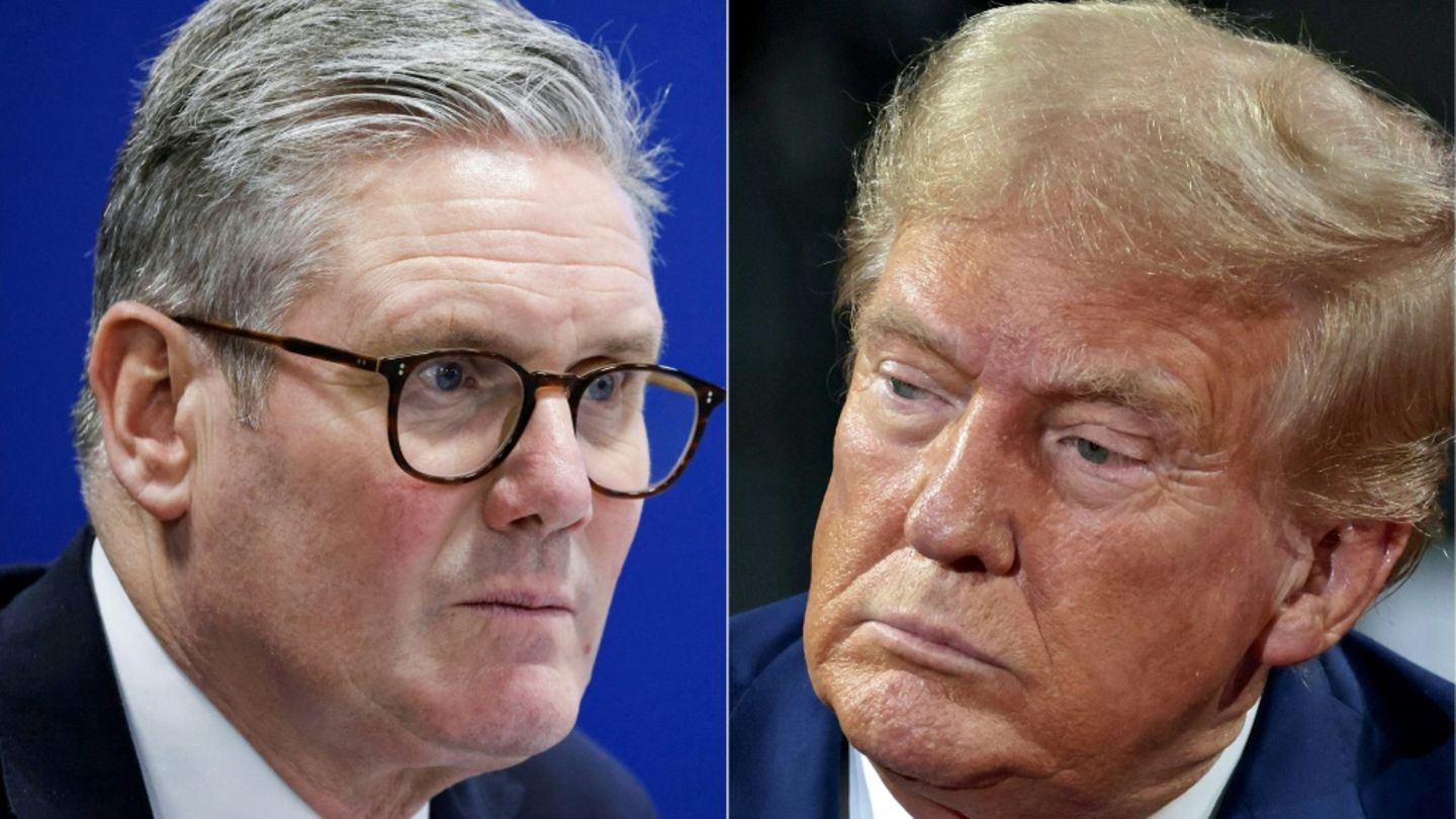 Keir Starmer und Donald Trump