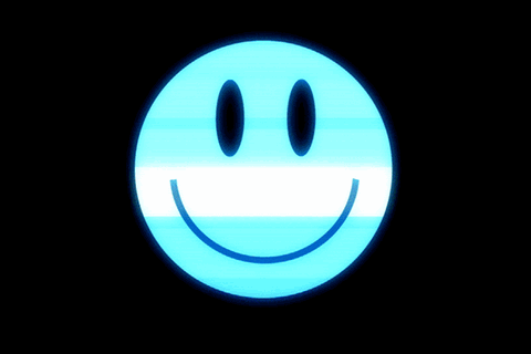 Ein animiertes Smiley