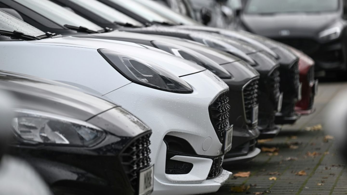 Geparkte Autos