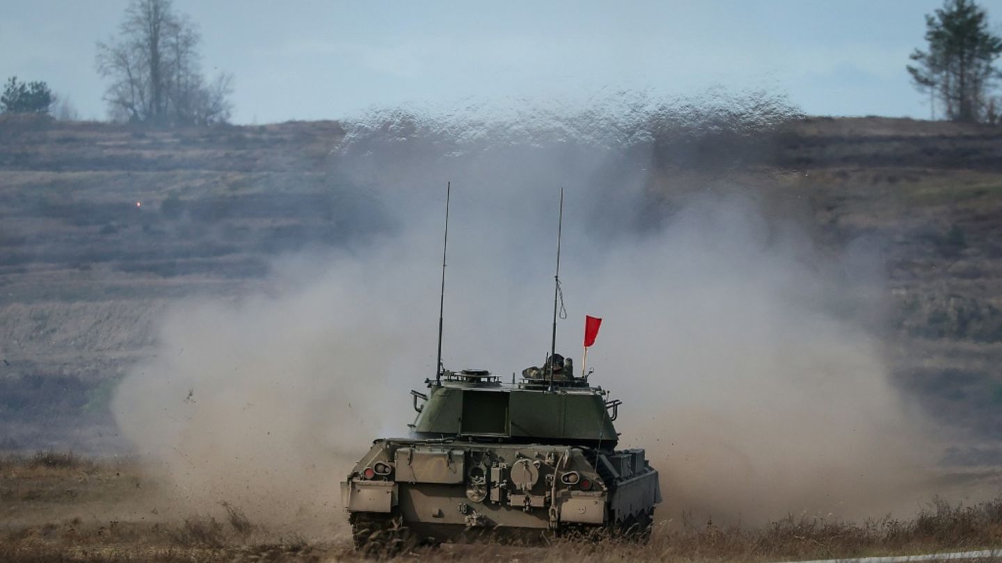 Ein Panzer der Bundeswehr