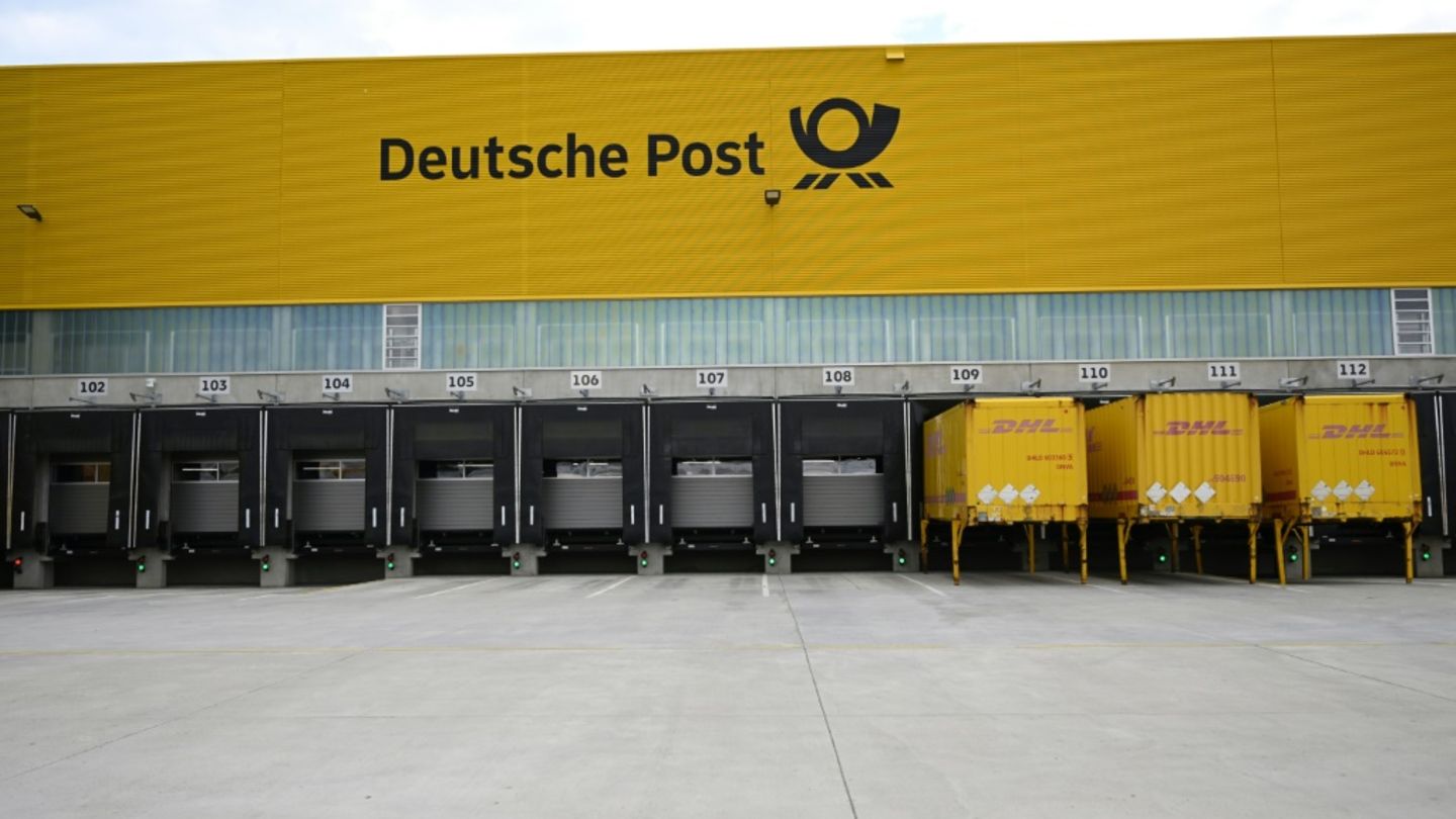Paketzentrum in Ludwigsfelde nahe Berlin im Mai 2022