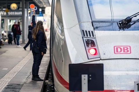 ICE der Deutsche Bahn AG