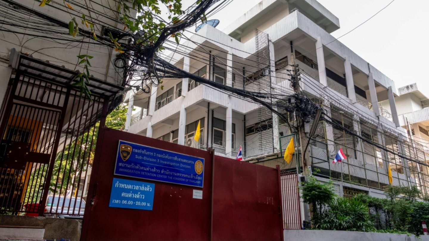 Eine Abschiebehaftanstalt in Bangkok