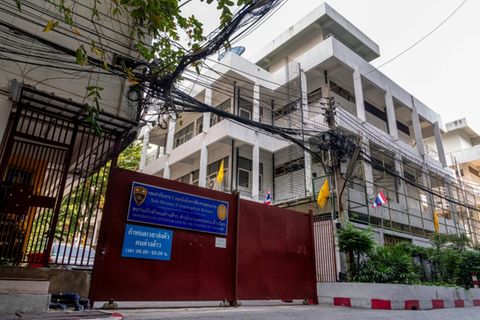Eine Abschiebehaftanstalt in Bangkok