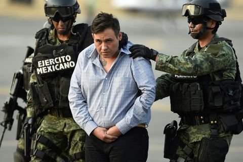 Der mutmaßliche Anführer des Zetas-Kartells, Oscar Omar Trevino 2015