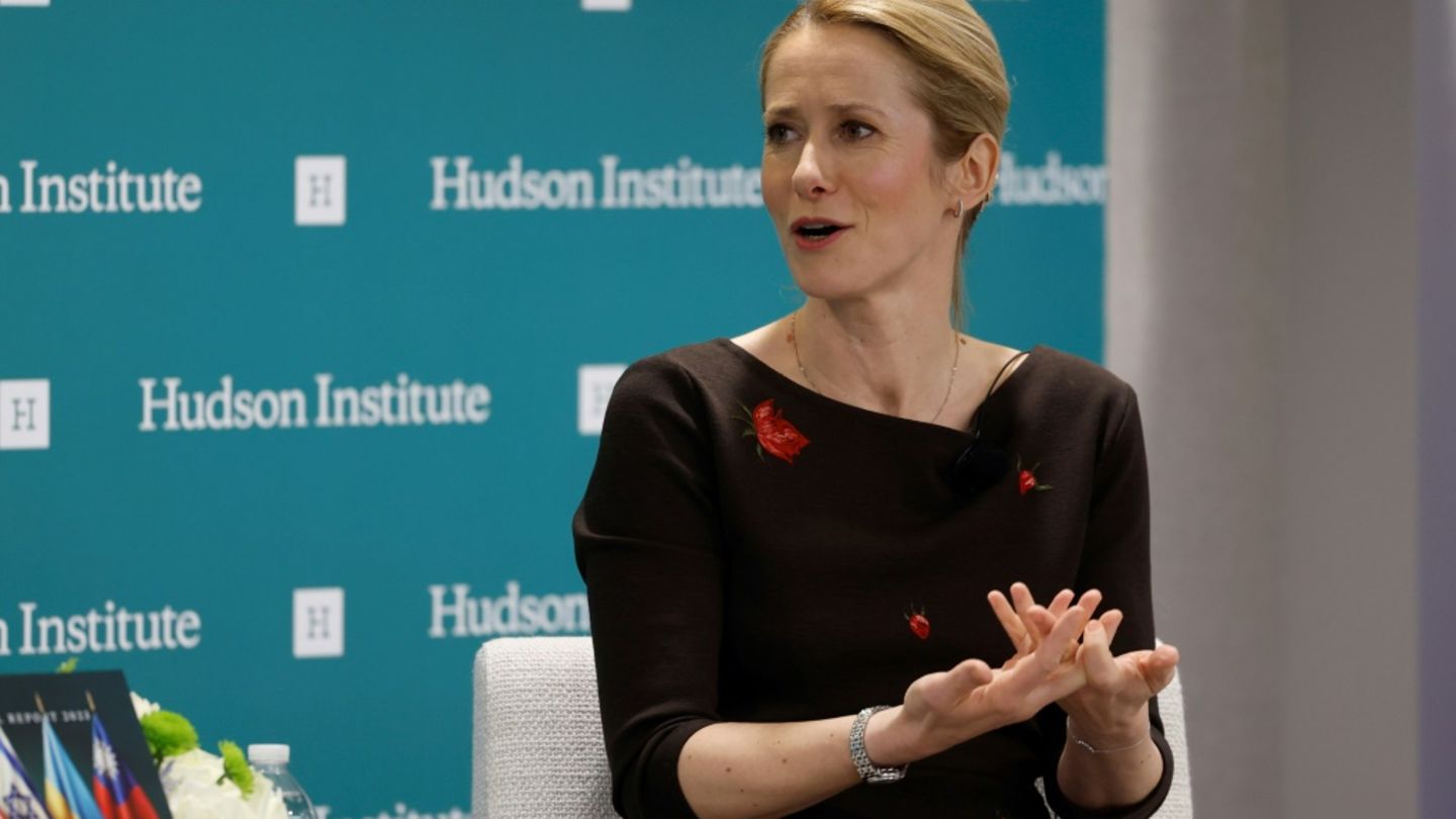Kaja Kallas am Hudson Institute in Washington