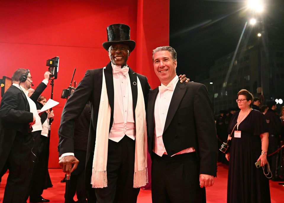 Bruce Darnell beim Wiener Opernball Bruce Darnell beim Wiener Opernball