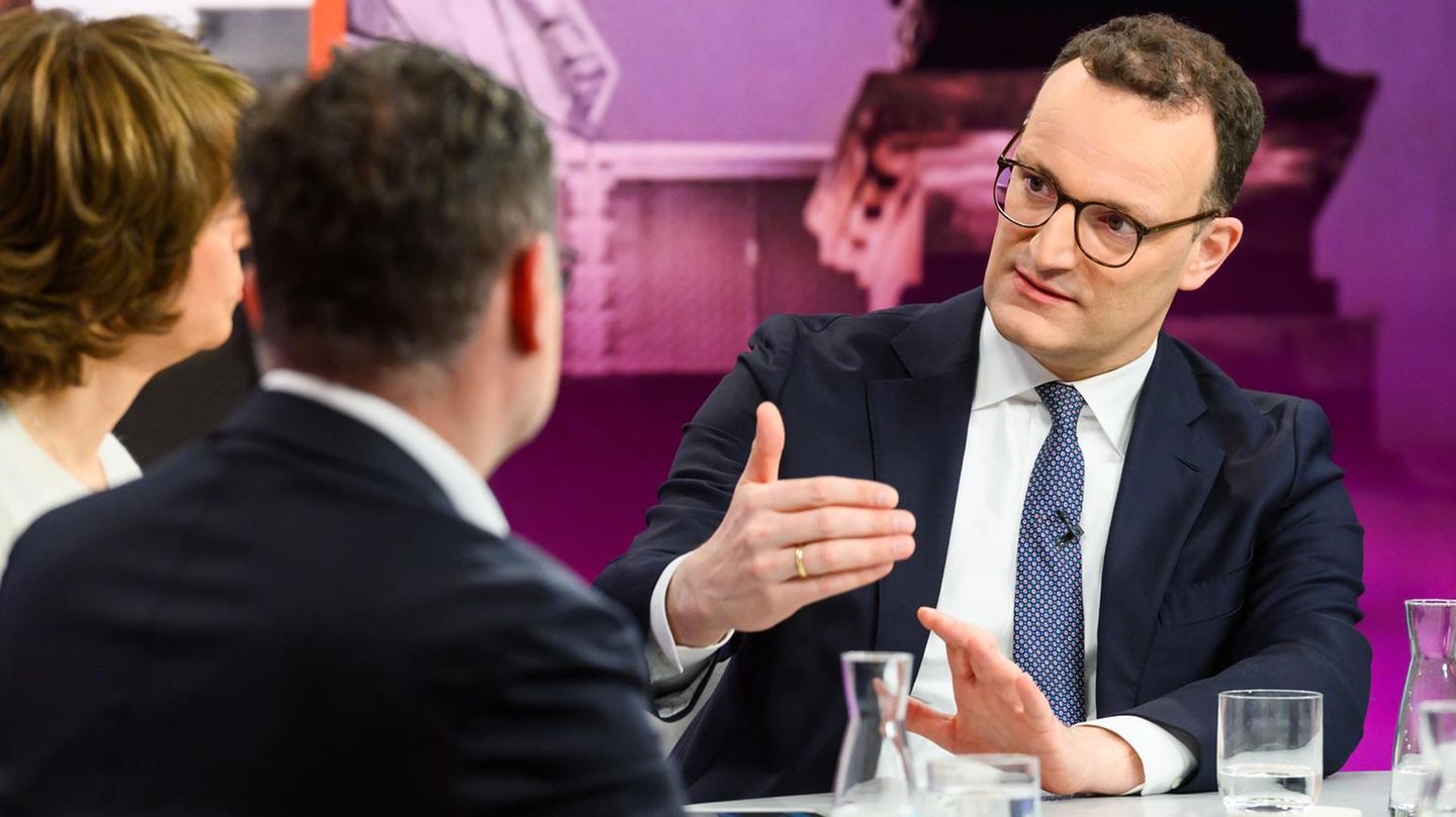 Jens Spahn (CDU) bei Maybrit Illner