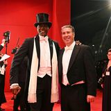 Bruce Darnell und Michael Schmidt auf dem Wiener Opernball