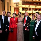 Opernball: Bundespräsident Van der Bellen mit Gästen