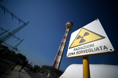 Stillgelegtes Akw Garigliano südlich von Rom